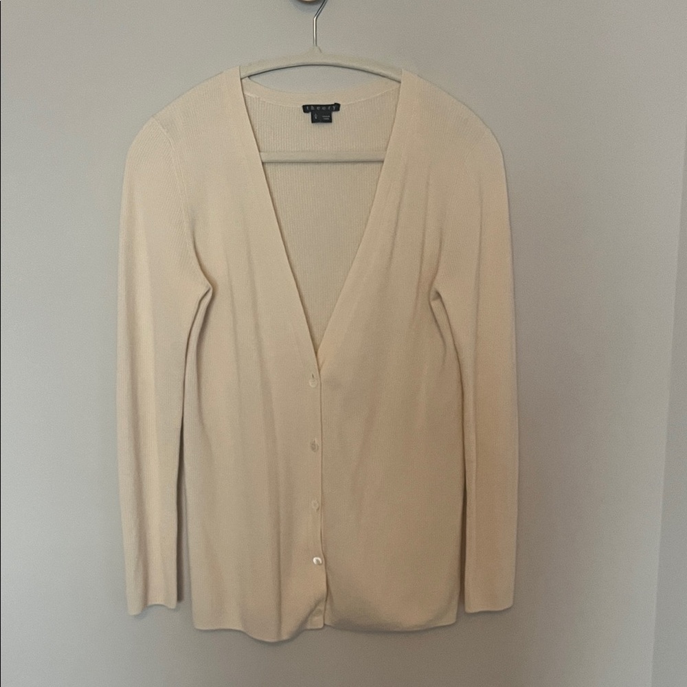THEORY cardigan EUC